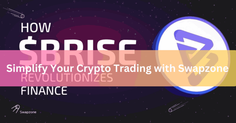 Simplify Your Crypto Trading with Swapzone