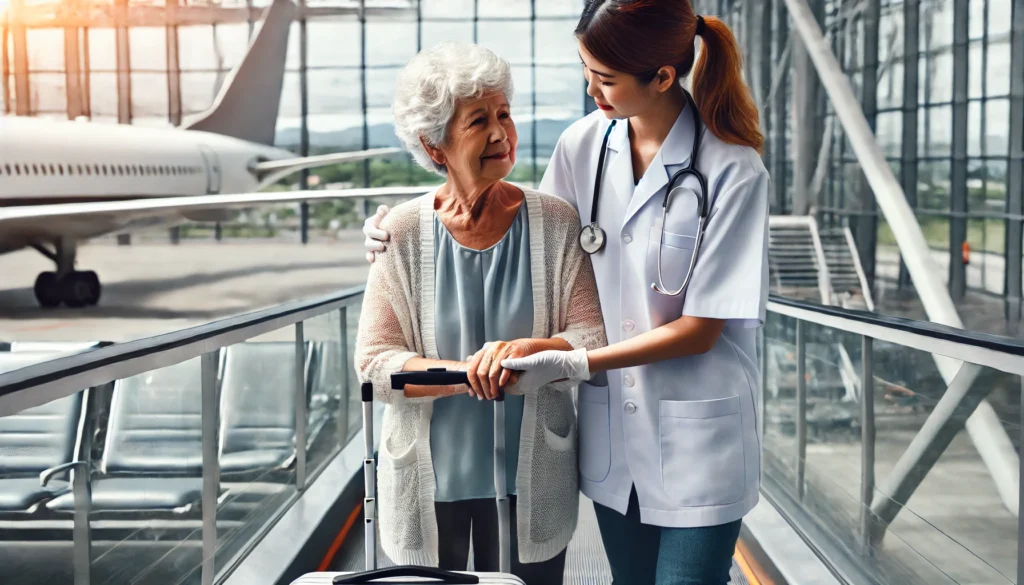 Flying Grandma Home – Useful Tips for Adult Children