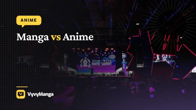 Manga vs Anime: Which Should You Start With? - VyvyManga guide illustration